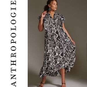 MAKE AN OFFER Cassandra Maxi Dress - Anthro/Maeve